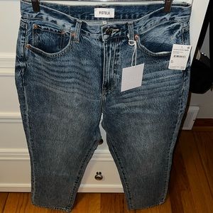 Pistola Keaton High Rise Slim Straight Jeans